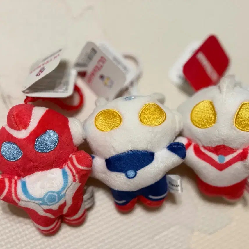 [BUNJANG] Ultraman Omega Flying Zero Flying Mascot Keyring Set / 울트라맨 오메가플라잉 제로플라잉 플라잉마스코트 약8cm 키링