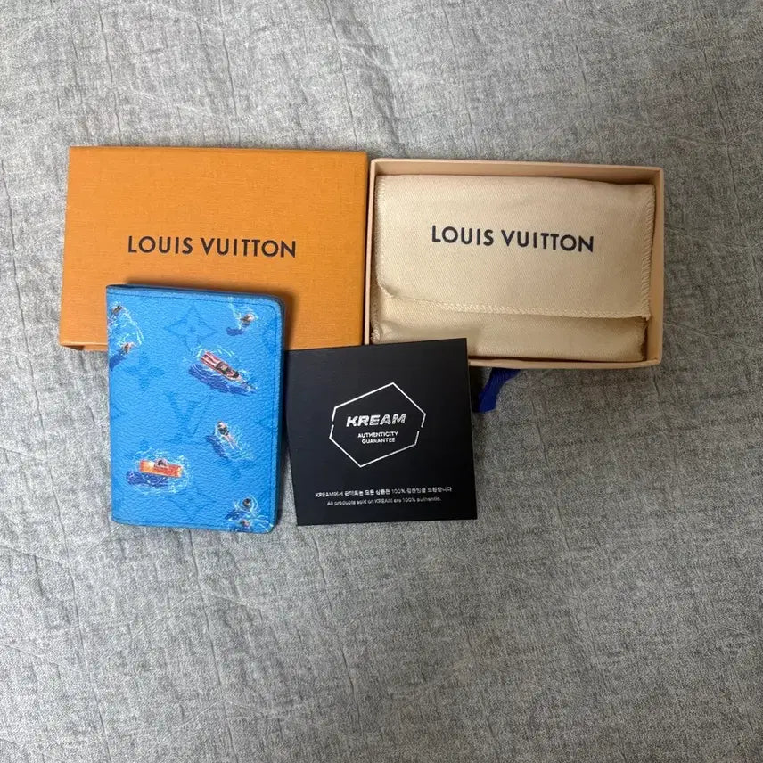 [BUNJANG] Louis Vuitton Organizer Blue Lagoon / 루이비통 오거나이저 블루라군