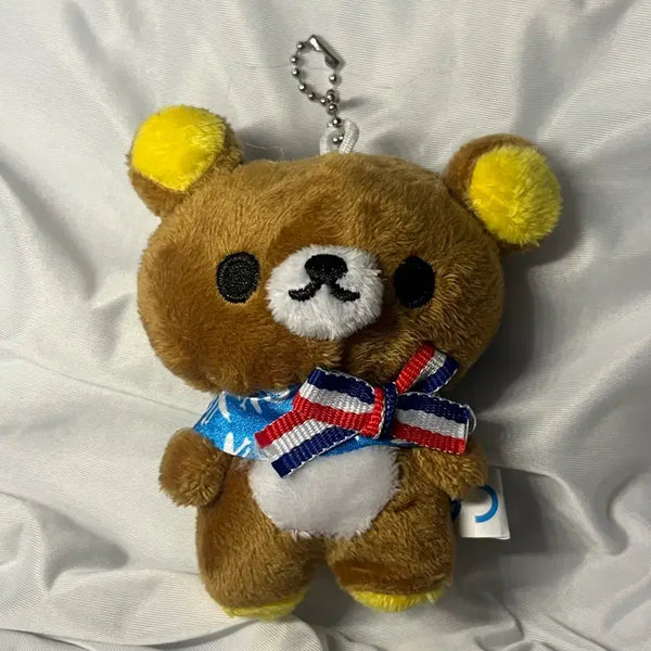 [BUNJANG] Rilakkuma Plush Keychain / 리락쿠마 인형 키링