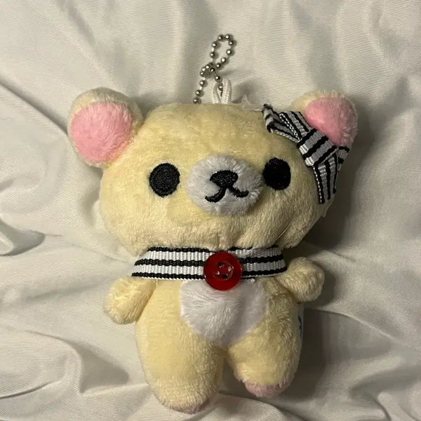 [BUNJANG] Rilakkuma Plush Keychain / 리락쿠마 인형 키링