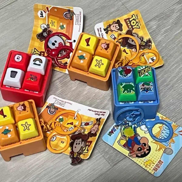 [BUNJANG] Toy Story Character Keychain Set / 토이스토리 키링 키캡(새상품)