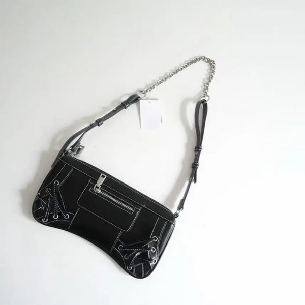 [BUNJANG] Ray Beams Lace-up Mini Bag / [새상품] Ray BEAMS 레이빔즈 레이스업 미니 백