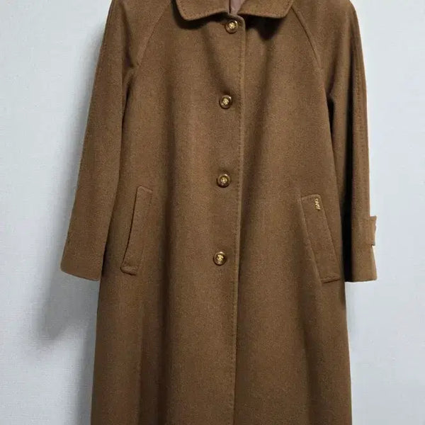 [BUNJANG] Daks 100% Cashmere Coat Brown / 닥스 캐시미어100프로  코트 브라운