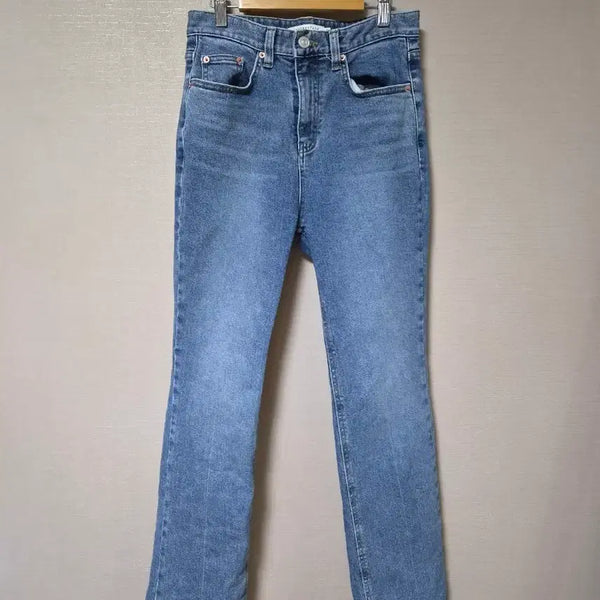 [BUNJANG] InstantFunk Soft Bootcut Denim Pants Light Blue S / 인스턴트펑크 소프트 부츠컷 데님 팬츠 라이트블루 S