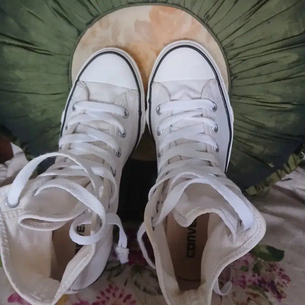 [BUNJANG] Converse Run Star Hike High Top White / 컨버스 런스타 하이크 하이탑 화이트 220