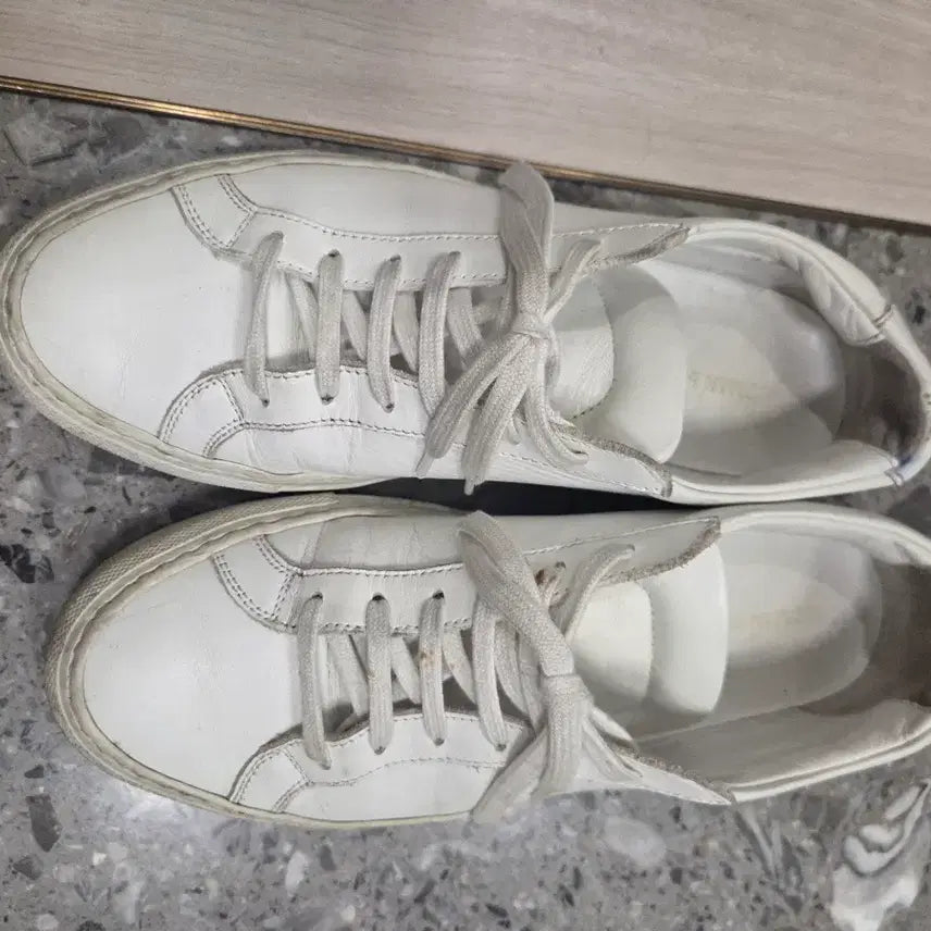 [BUNJANG] Common Projects Original Achilles Low White Sneakers / 커먼프로젝트 오리지널 아킬레스 로우 화이트 37