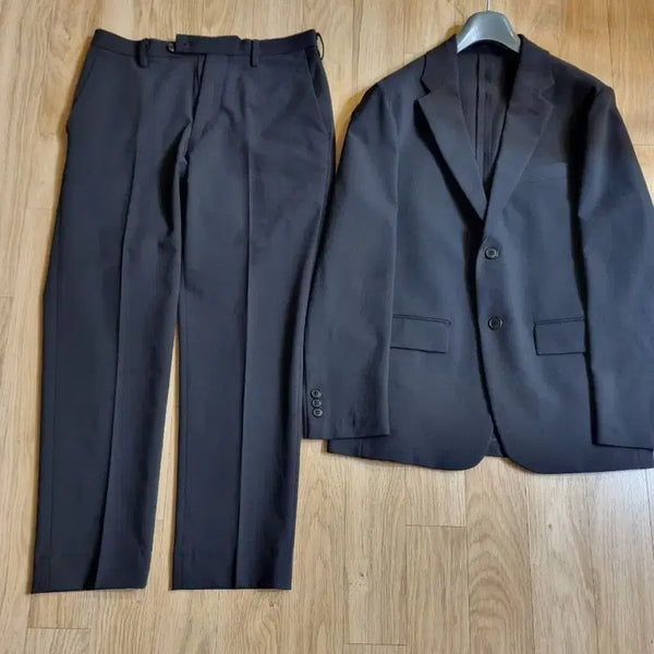 [BUNJANG] Uniqlo Gamtan (Wool-like) Setup Jacket & Pants Set M / M) 유니클로 감탄 (울라이크) 셋업 새상품급