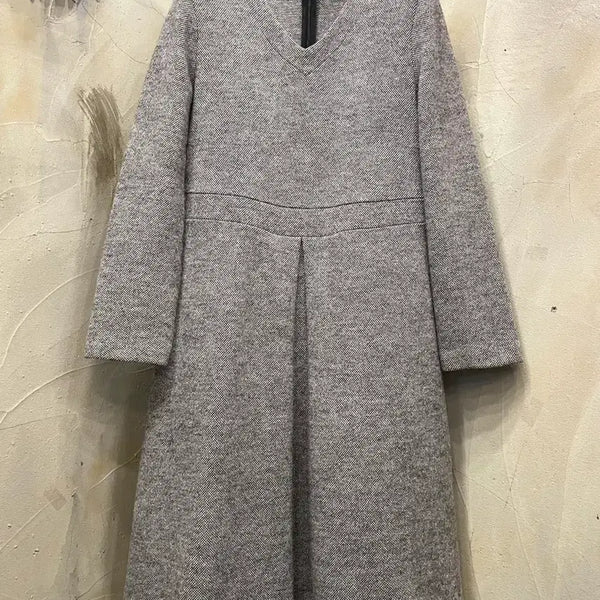 [BUNJANG] S Max Mara Herringbone Wool Dress / 'S Max Mara 막스마라 헤링본 울 원피스 M