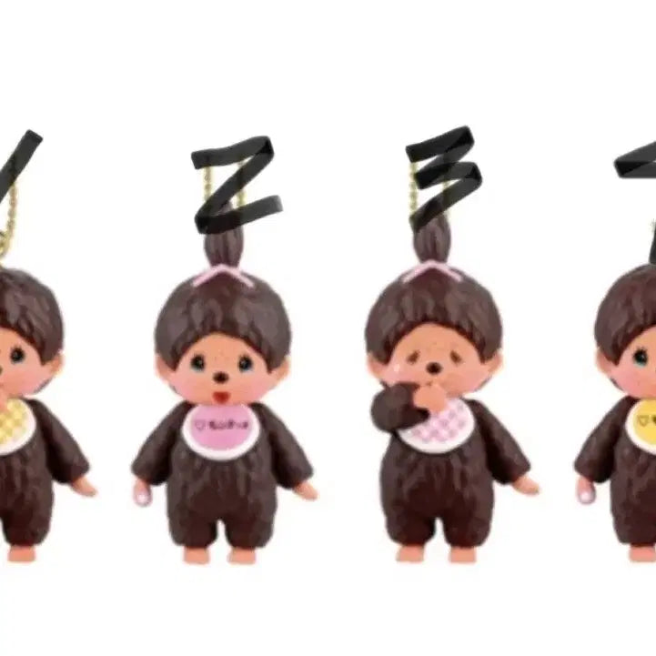 [BUNJANG] Monchhichi Keychain / 몬치치 키링