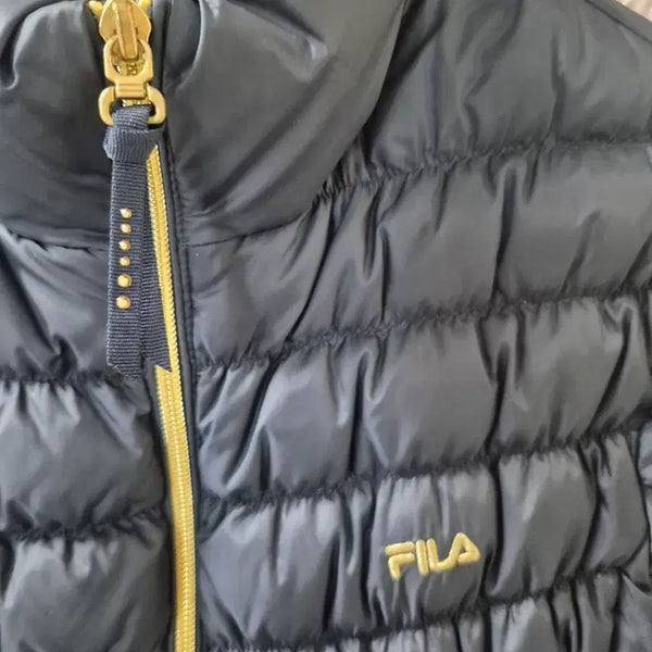 [BUNJANG] Fila Lightweight Padded Jacket Navy / 휠라 경량 패딩 네이비
