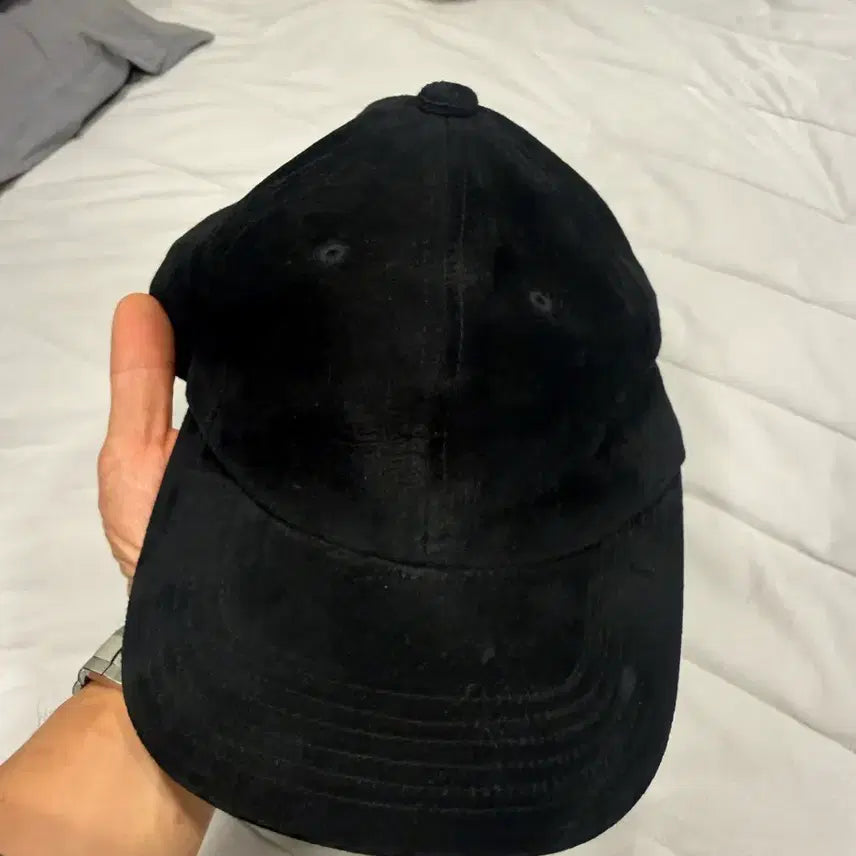 [BUNJANG] Beams Plus Suede 6 Panel Ball Cap Black / 빔즈플러스, Beams Plus, 스웨이드 6 패널 볼캡, 블랙