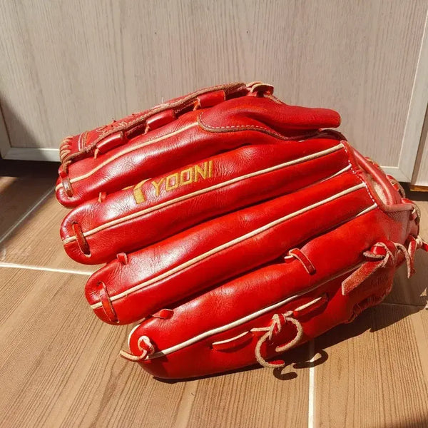 [BUNJANG] Uni Pitcher's Glove Red / 유니 투수 글러브 레드