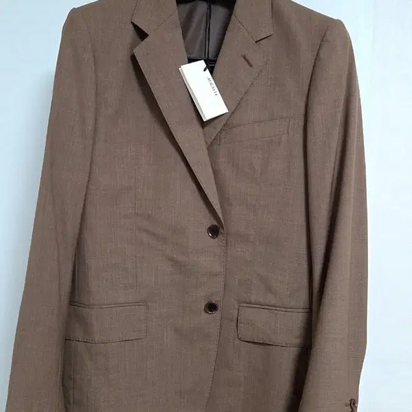 [BUNJANG] Auralee Super Fine Tropical Wool Jacket Brown Size 4 / 오라리 AURALEE 수퍼 파인 트로피칼 울 자켓 브라운 / SIZE 4