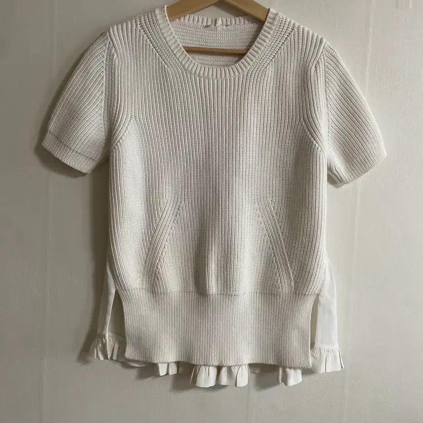 [BUNJANG] N21 Colorblock Knit Top / N21 배색 니트 탑