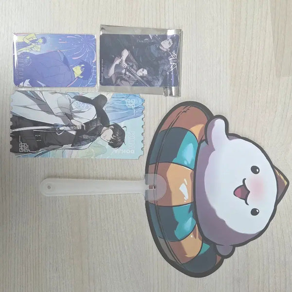 [BUNJANG] Omniscient Reader's Viewpoint Summer Excursion Ticket Set, Fan, Photocard / 전독시 한여름의 유람 티켓 세트, 부채, 포카