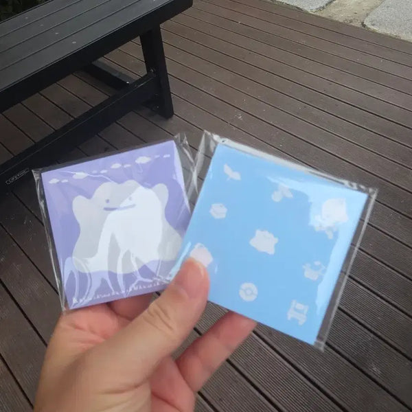 [BUNJANG] Pocopia Pop-up Exclusive Pokemon Sticky Notes Set (2 Types, Sealed) / 무신사 포코피아 팝업 구매특전 떡메모지 2종 미개봉 새상품