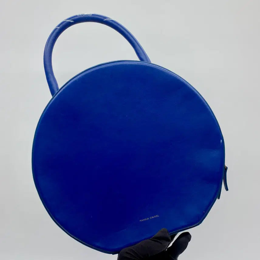 [BUNJANG] Mansur Gavriel Circle Bag Blue Leather / 267000364 만수르 가브리엘 서클백 블루