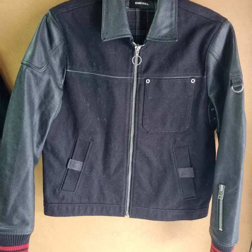 [BUNJANG] Diesel Men's Leather Jacket M / 디젤 남성 가죽 자켓