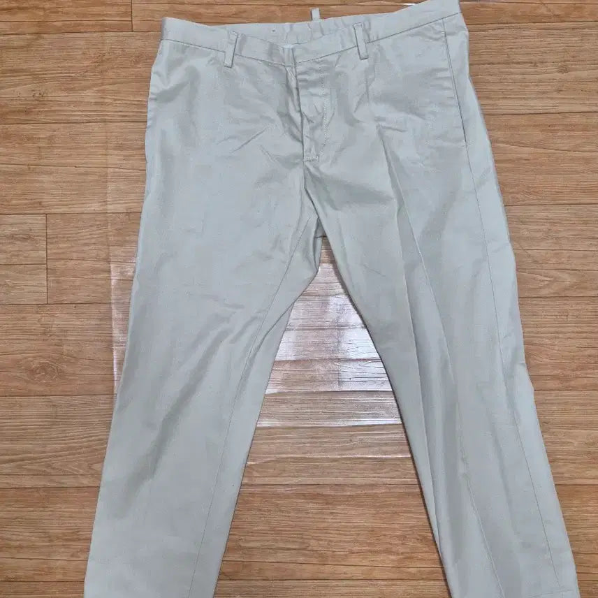 [BUNJANG] Dsquared2 Cotton Pants Beige / 디스퀘어드2 면바지 32