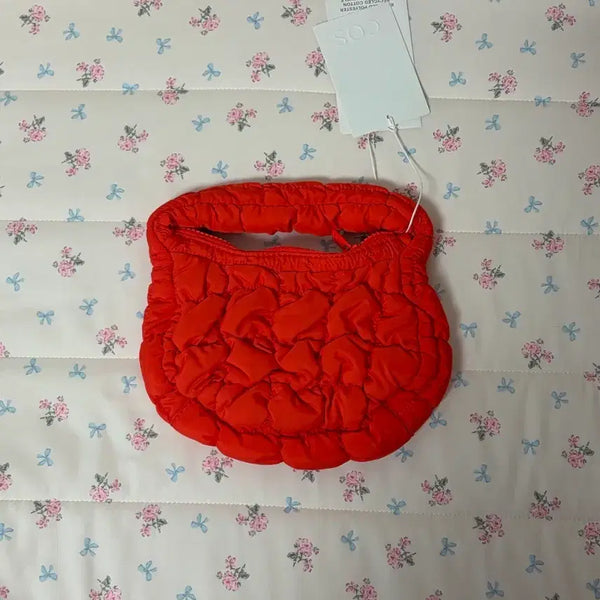 [BUNJANG] COS Quilted Micro Bag Mini Orange / 새상품) COS 퀄티드 마이크로백 미니 오렌지