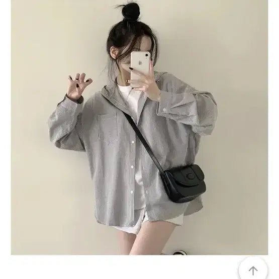 [BUNJANG] ANDMORE Stripe Shirt / 앤드모어 스트라이프 셔츠