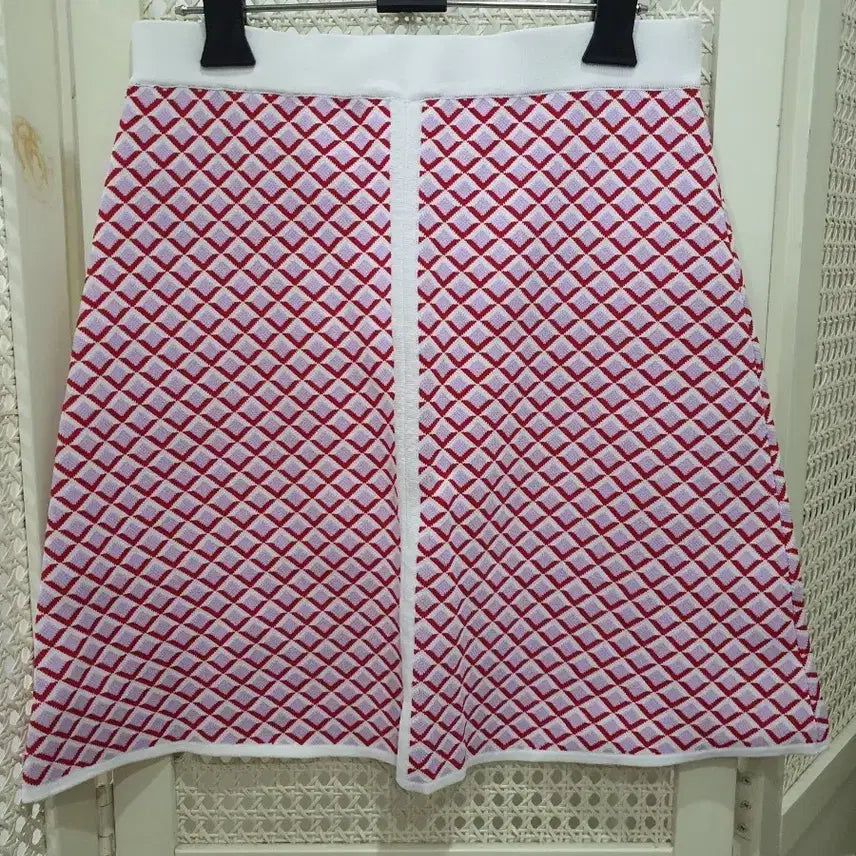 [BUNJANG] Sandro Knit Skirt Geometric Pattern / 산드로  (니트 스커트)36