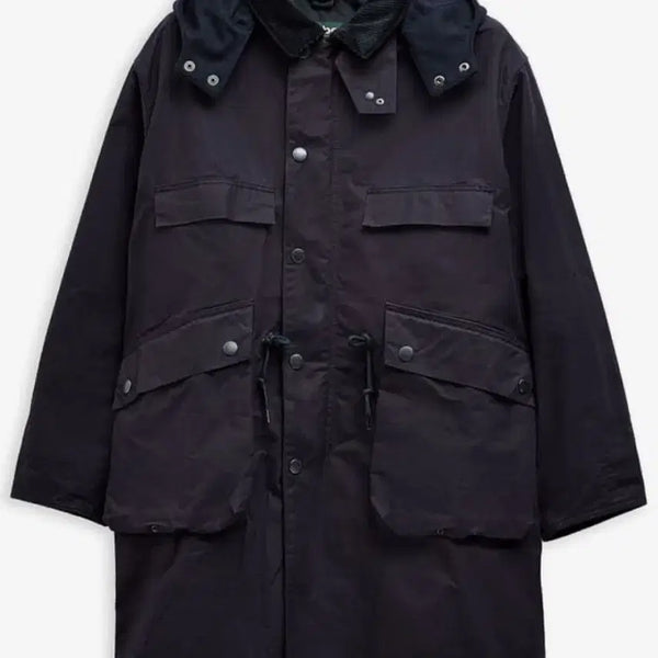 [BUNJANG] Barbour x Engineered Garments Transit Jacket Navy Size 38 / 바버 x 캡틴선샤인 네이비 38사이즈