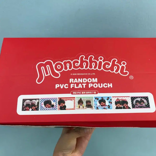 [BUNJANG] Monchhichi PVC Pouch / 몬치치 pvc 파우치 랜덤