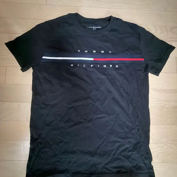 [BUNJANG] Tommy Hilfiger Basic Logo T-Shirt / 타미 반팔