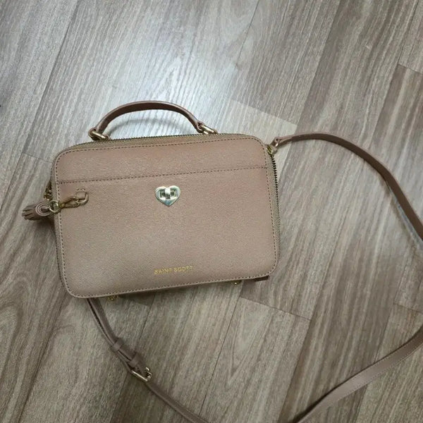 [BUNJANG] Saint Scott Beige Mini Bag / 세인트스코트 미니백