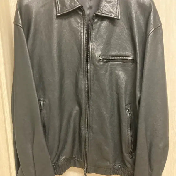 [BUNJANG] Union Blue Leather Jacket Black Edition / 유니온블루 레더자켓 블랙에디션