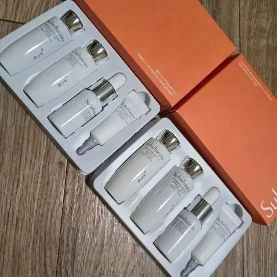 [BUNJANG] Sulwhasoo Clarifying 4-Piece Kit Set (2 Sets) / 설화수 자정라인 4종키트 2세트 사진에있는거 전부드림