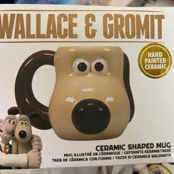 [BUNJANG] Wallace & Gromit Half Moon Bay Mug / 월레스와 그로밋 하프 문 베이 머그컵