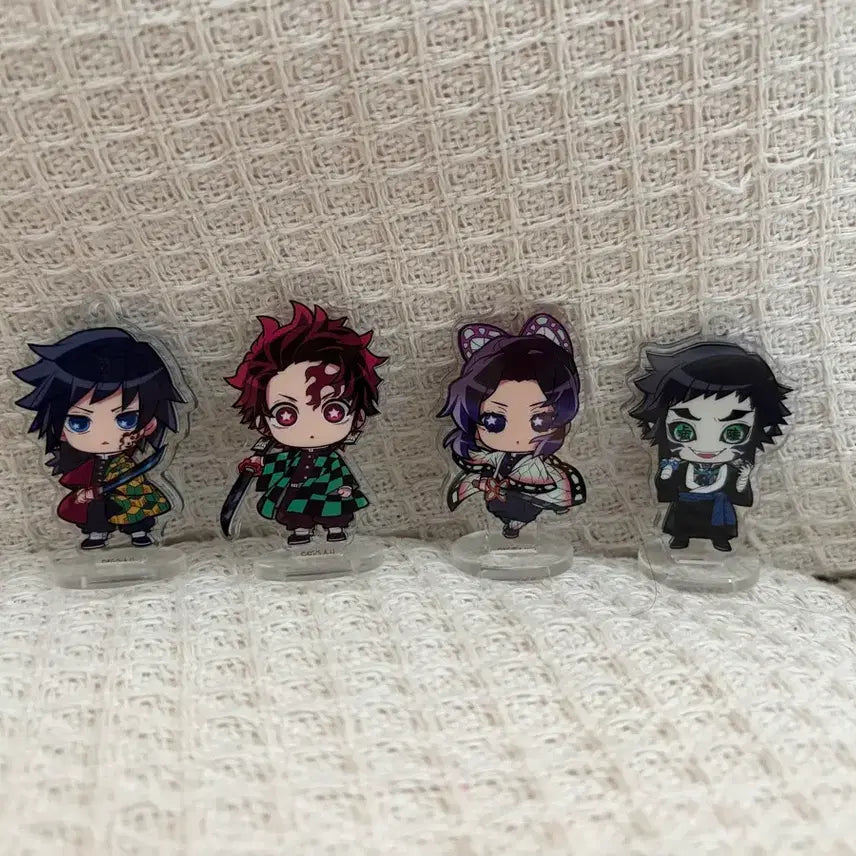 [BUNJANG] Demon Slayer Acrylic Stand Gacha Bundle Set / 귀멸의 칼날 아크릴 스탠드 가챠 4개 일괄