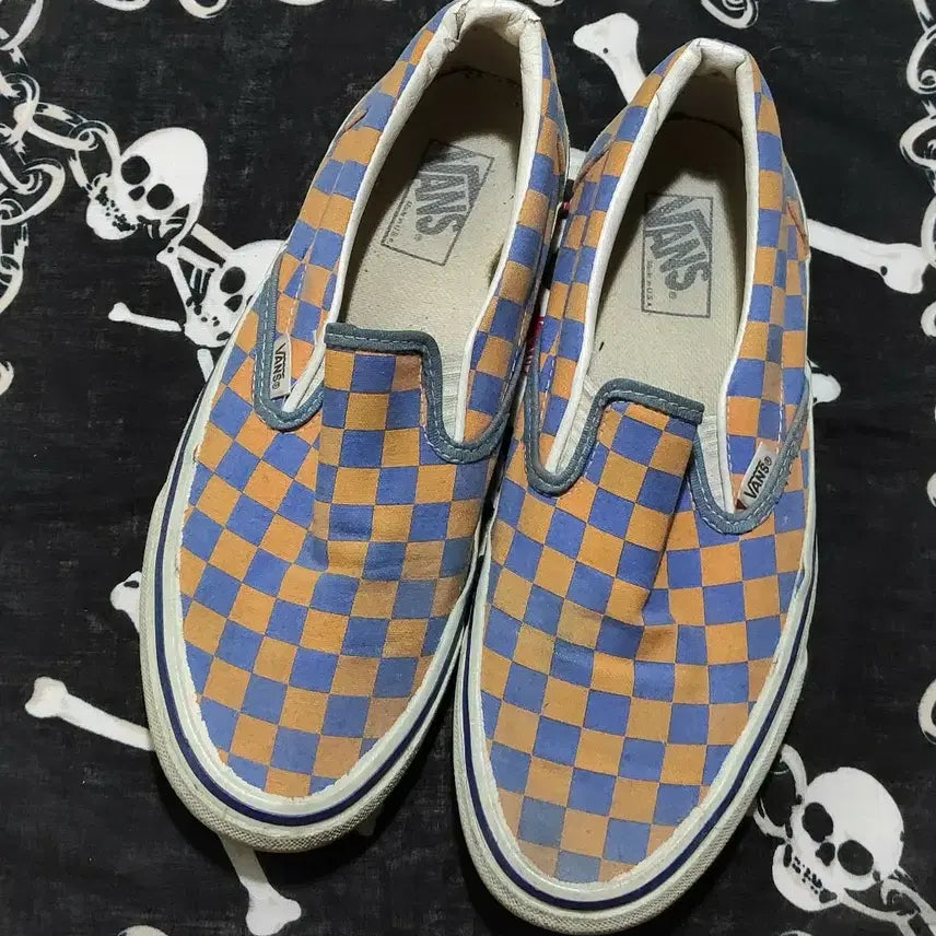 [BUNJANG] Vans Checkerboard Slip-On (Size 9) / 90s 반스 슬립온 체커보드 9사이즈