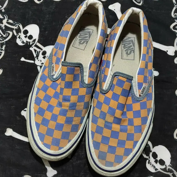 [BUNJANG] Vans Checkerboard Slip-On (Size 9) / 90s 반스 슬립온 체커보드 9사이즈