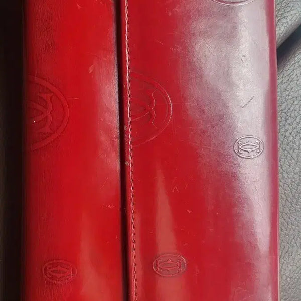 [BUNJANG] Cartier Long Wallet Red / 까르띠에 장지갑 레드