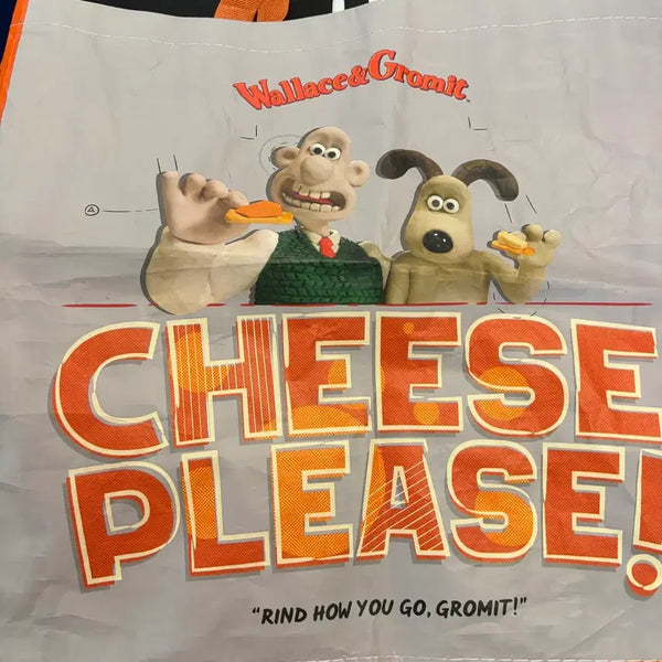 [BUNJANG] Wallace & Gromit Official Shopping Bag / 월레스와 그로밋 정품 쇼핑백
