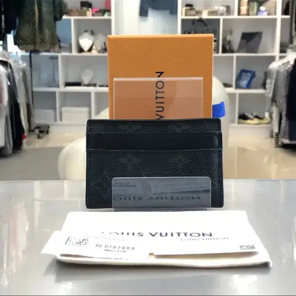 [BUNJANG] Louis Vuitton Eclipse Monogram Card Holder / 루이비통 이클립스 카드지갑