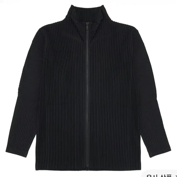 [BUNJANG] Homme Plissé Issey Miyake Basic Zip-Up Jacket Black / 옴므 플리세 이세이 미야케 베이직 집업 자켓 블랙