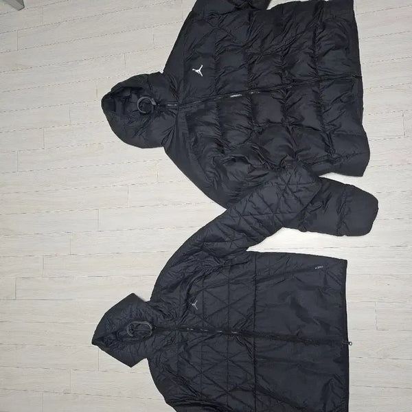 [BUNJANG] Jordan Black Padded Jumper / 조던 블랙 패딩