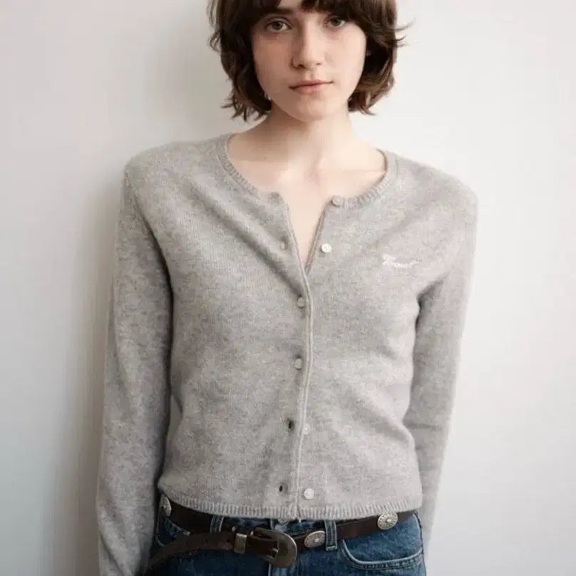 [BUNJANG] TANAT Cashmere Round Cardigan / 타낫 캐시미어 라운드 가디건 cashmere round cardigan