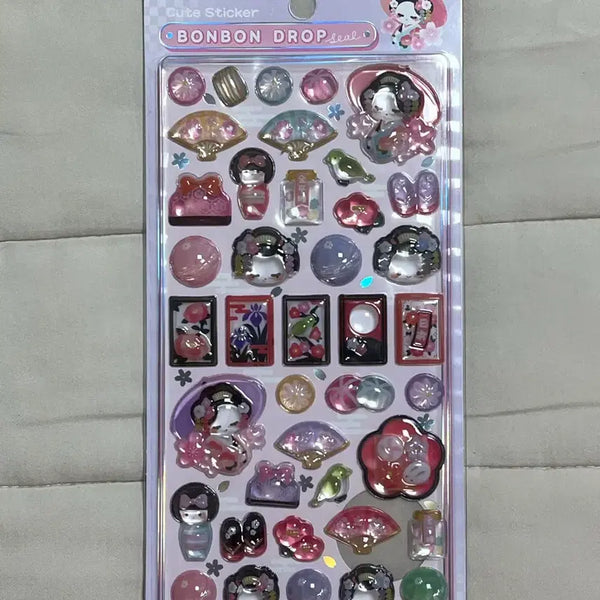 [BUNJANG] Bonbong Drop Sticker / 봉봉드롭 스티커