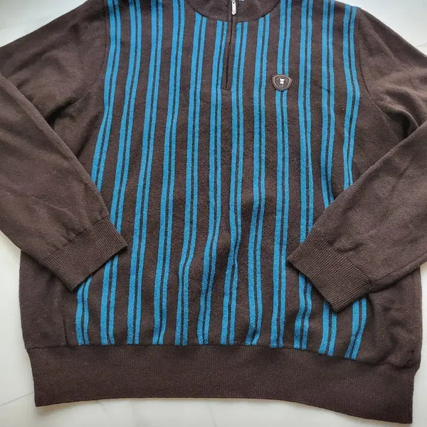 [BUNJANG] Phantom Golf Windproof Zip-Up Jacket Men's Size 100 / 팬텀 모80% 골프 방풍 집업 남성 100