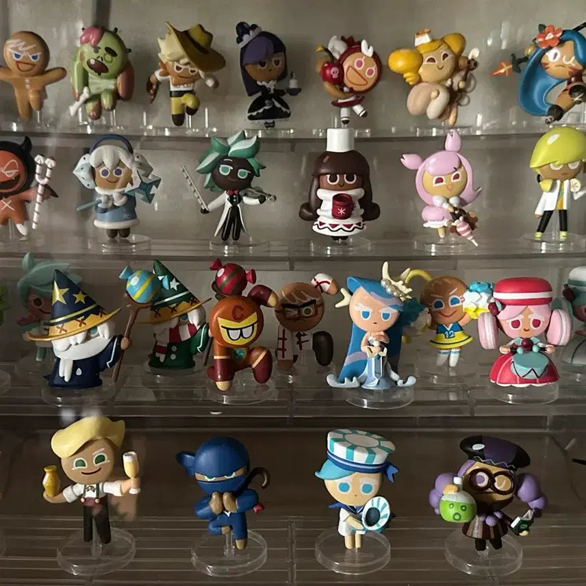 [BUNJANG] Cookie Run Mystery Figure Secret Full Set Bundle / 쿠키런 미스터리 피규어 시크릿 전종 일괄 판매합니다.