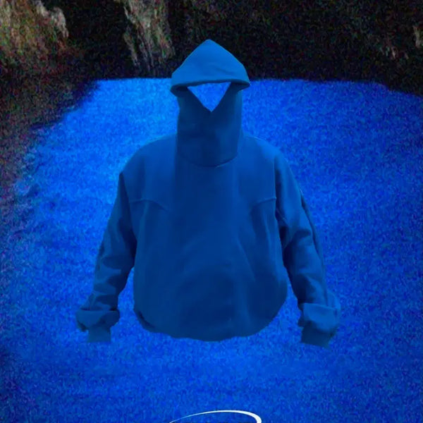 [BUNJANG] Grailz Geometry Hoodie Blue / 그레일즈 GEOMETRY HOODIE