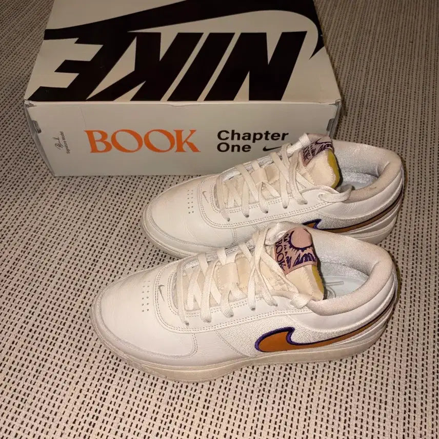 [BUNJANG] Nike Book 1 "Sail Clay Orange" / 나이키 북 1 EP 세일 클레이 오렌지
