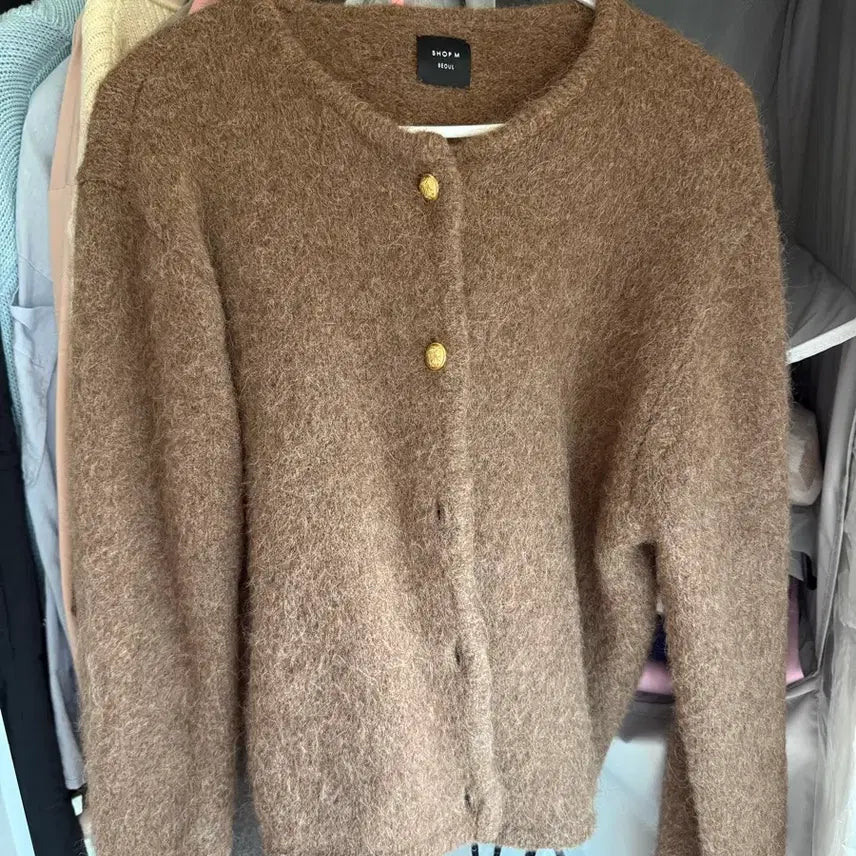 [BUNJANG] Shop M Brown Cardigan / 샵엠 가디건 팔아요:)