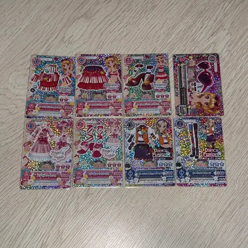 [BUNJANG] Aikatsu McDonald's Collaboration Card / 아이엠스타 아이카츠 맥도날드 콜라보 카드