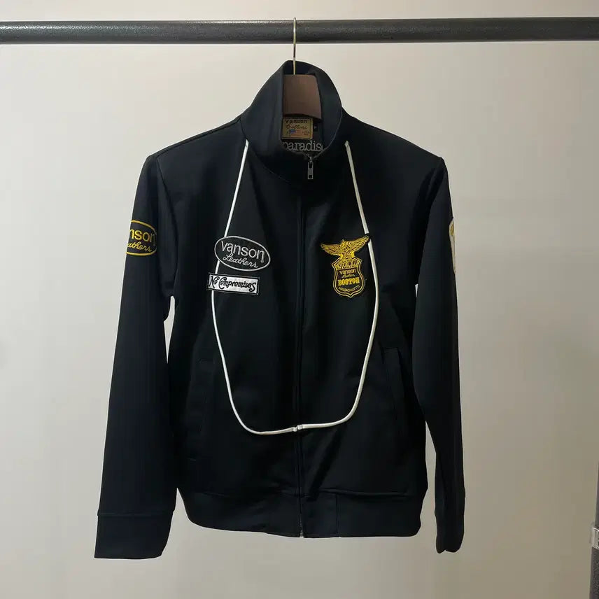 [BUNJANG] Vanson Zip-Up Jersey Track Jacket (M) / (M) vanson 밴슨 집업 져지 트랙자켓